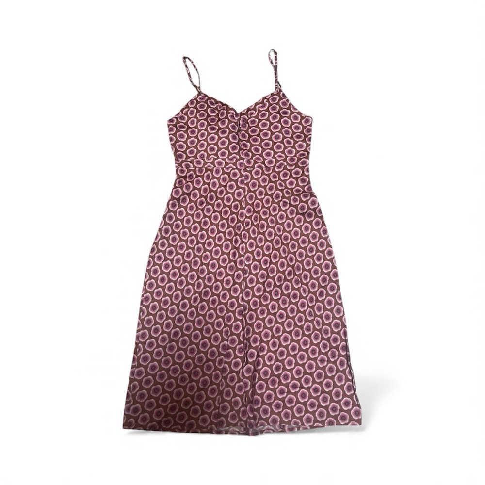 Vintage 90s GAP Floral Midi Dress sz 2